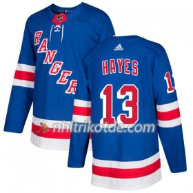 New York Rangers Trikot Kevin Hayes 13 Adidas 2017-2018 Royal Authentic - Herren